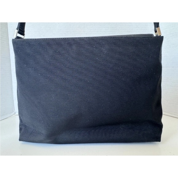 Vintage 90s Y2K Kate Spade Black Silk Zebra Print Lining Magnetic Closing *flaws - Picture 6 of 15